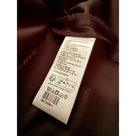 Kimchi Blue Women's Medium Black Fit & Flare Satin Mini Dress NWT UO - Picture 9 of 9